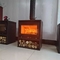 Ελεύθερη μόνιμη σύγχρονη σόμπα εστιών χάλυβα ξύλινη καίγοντας για την εσωτερική θέρμανση